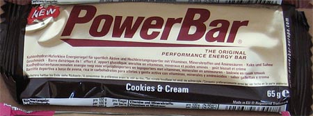 Powerbar cookies & cream