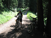 Mountainbike Tour Meran 2000, Hafling, Stoanerne Mandln  - 20